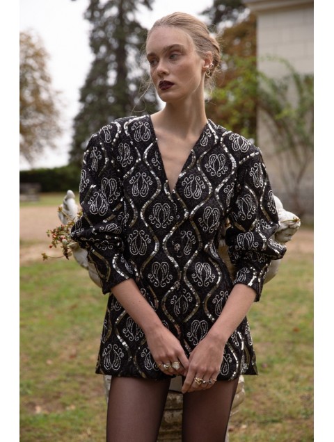 NIDODILEDA Juliette Blazer Dress Μαύρο Μπλέιζερ Φόρεμα LIMITED